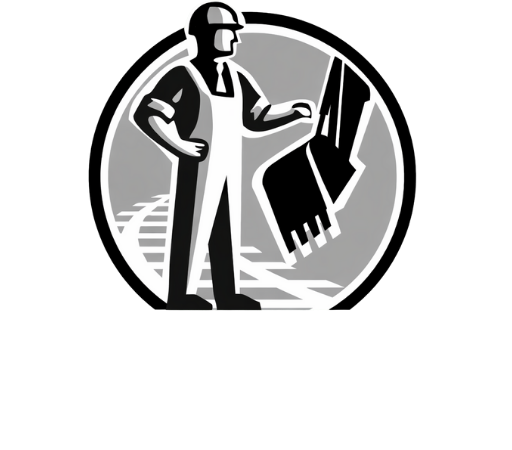 Logo Silberbau weiße Schrift
